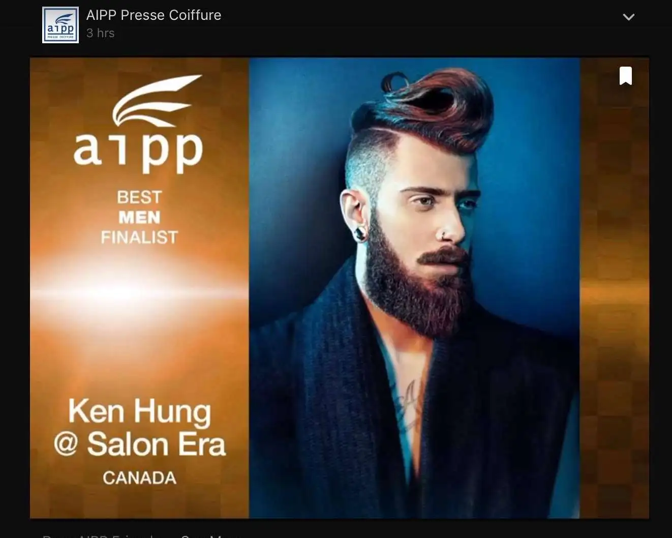 Ken Hung 2017 hair design competition Vancouver Salon Era creative artistry master hairstylist