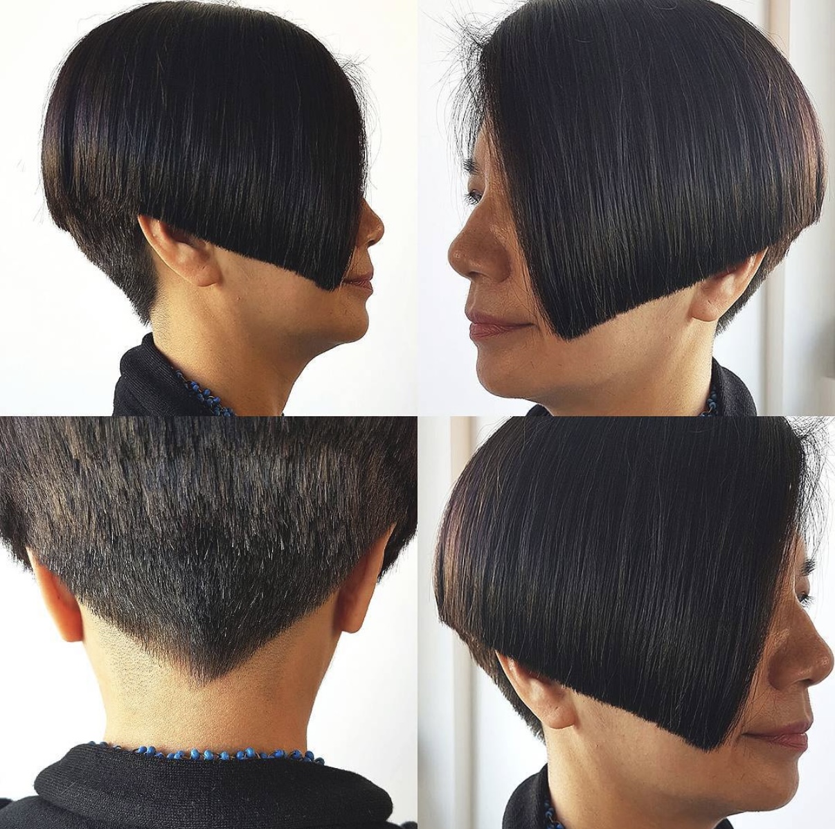 High fashion architectural haircut by Ken Hung Vancouver