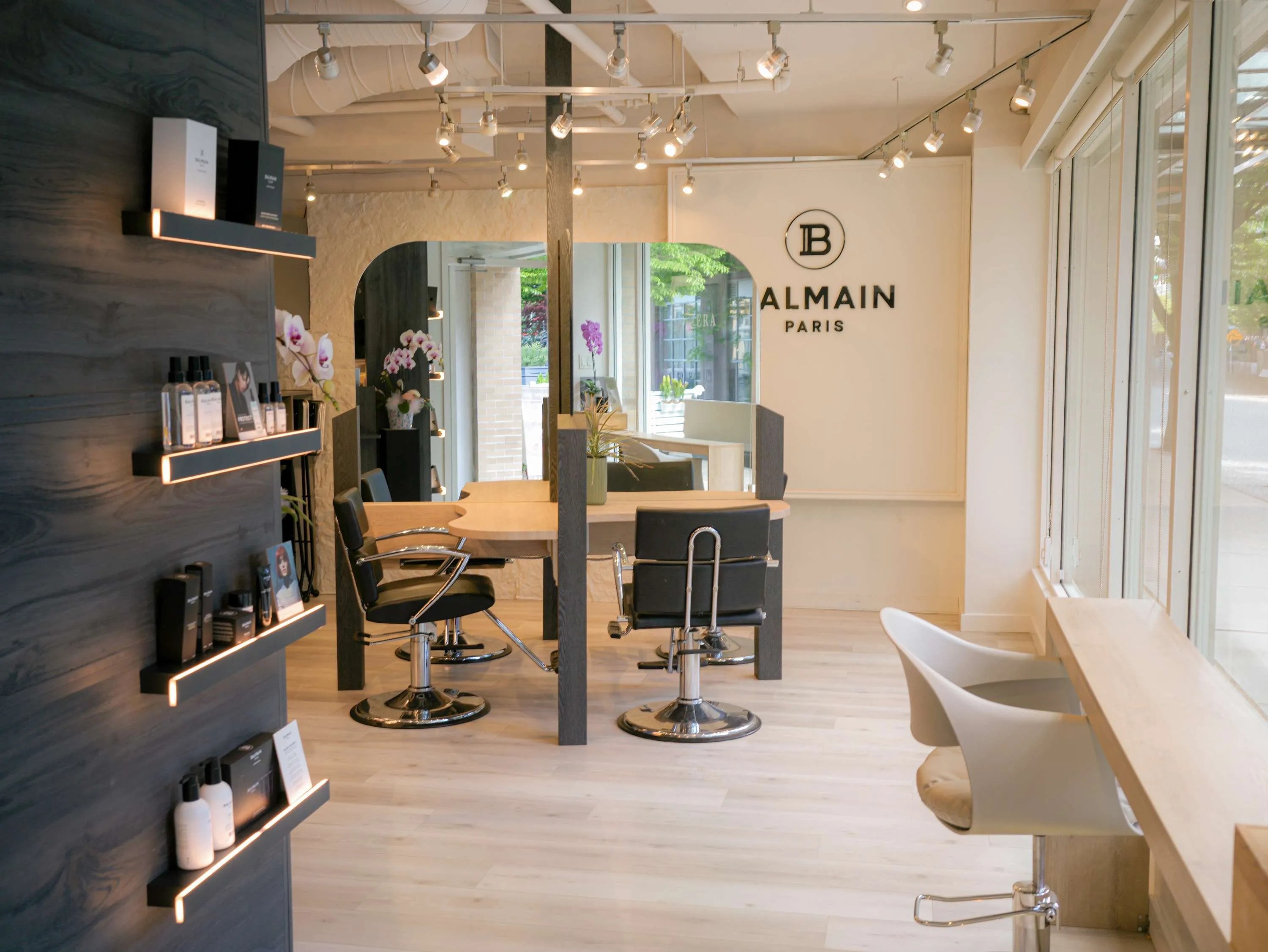 Salon Era Vancouver luxury boutique hair salon interior